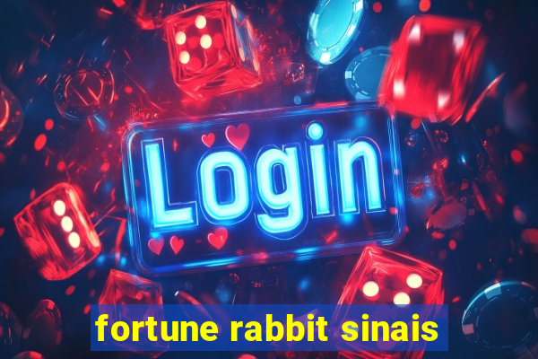 fortune rabbit sinais